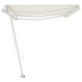 Toldo de pie retráctil manual crema 600x300 cm de vidaXL, Toldos - Ref: Foro24-3069597, Precio: 668,22 €, Descuento: %