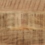Mesa consola madera maciza mango rugosa y hierro 110x30x75 cm de , Mesas auxiliares - Ref: Foro24-372726, Precio: 100,65 €, D...
