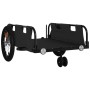 Remolque para bicicletas hierro y tela Oxford negro de , Remolques para bicicletas - Ref: Foro24-94192, Precio: 97,20 €, Desc...