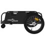 Remolque para bicicletas hierro y tela Oxford negro de , Remolques para bicicletas - Ref: Foro24-94192, Precio: 97,20 €, Desc...