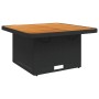Set comedor de jardín 3 pzas con cojines ratán sintético negro de , Conjuntos de jardín - Ref: Foro24-3277447, Precio: 343,72...