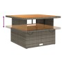 Juego de comedor de jardín 4 piezas con cojines ratán PE gris de , Conjuntos de jardín - Ref: Foro24-3277405, Precio: 569,87 ...