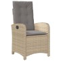 Set comedor de jardín 7 pzas con cojines ratán sintético beige de , Conjuntos de jardín - Ref: Foro24-3212406, Precio: 958,68...