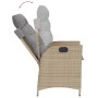 Set comedor de jardín 7 pzas con cojines ratán sintético beige de , Conjuntos de jardín - Ref: Foro24-3213260, Precio: 807,78...