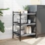 Carrito de cocina madera ingeniería gris Sonoma 50x35x75,5 cm de , Carros de cocina y comedor - Ref: Foro24-842349, Precio: 5...