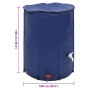 Depósito de agua plegable con grifo PVC 750 l de , Sistemas de riego - Ref: Foro24-155993, Precio: 70,34 €, Descuento: %