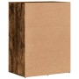 Aparador de madera de ingeniería roble ahumado 59x39x80 cm de , Aparadores - Ref: Foro24-840538, Precio: 102,74 €, Descuento: %