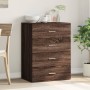 Aparador de madera de ingeniería marrón roble 60x39x80 cm de , Aparadores - Ref: Foro24-840533, Precio: 90,44 €, Descuento: %