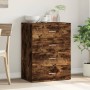Aparador de madera de ingeniería roble ahumado 60x39x80 cm de , Aparadores - Ref: Foro24-840531, Precio: 101,36 €, Descuento: %