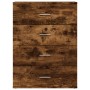 Aparador de madera de ingeniería roble ahumado 60x39x80 cm de , Aparadores - Ref: Foro24-840531, Precio: 101,36 €, Descuento: %