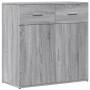Aparador de madera de ingeniería gris Sonoma 79x38x80 cm de , Aparadores - Ref: Foro24-840525, Precio: 121,41 €, Descuento: %