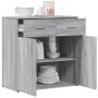 Aparador de madera de ingeniería gris Sonoma 79x38x80 cm de , Aparadores - Ref: Foro24-840525, Precio: 121,41 €, Descuento: %