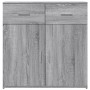 Aparador de madera de ingeniería gris Sonoma 79x38x80 cm de , Aparadores - Ref: Foro24-840525, Precio: 121,41 €, Descuento: %