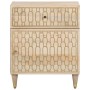Mesita de noche madera maciza de mango 50x33x60 cm de , Mesitas de noche - Ref: Foro24-358256, Precio: 71,64 €, Descuento: %