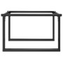 Patas de mesa de centro estructura O acero 80x70x43 cm de , Patas para mesas - Ref: Foro24-357875, Precio: 55,83 €, Descuento: %