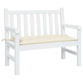 Cojín de banco de jardín tela Oxford crema 100x50x7 cm de , Cojines para sillas y sofás - Ref: Foro24-361566, Precio: 26,89 €...