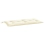 Cojín de banco de jardín tela Oxford crema 100x50x7 cm de , Cojines para sillas y sofás - Ref: Foro24-361566, Precio: 26,89 €...