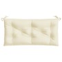 Cojín de banco de jardín tela Oxford crema 100x50x7 cm de , Cojines para sillas y sofás - Ref: Foro24-361566, Precio: 26,89 €...