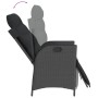 Set comedor de jardín 3 pzas con cojines ratán sintético negro de , Conjuntos de jardín - Ref: Foro24-3213392, Precio: 341,23...