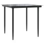 Set comedor de jardín 5 piezas con cojines ratán sintético gris de , Conjuntos de jardín - Ref: Foro24-3211949, Precio: 549,5...