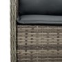 Set comedor de jardín 5 piezas con cojines ratán sintético gris de , Conjuntos de jardín - Ref: Foro24-3211949, Precio: 549,5...