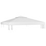 Toldo de cenador 2 niveles 310 g/m² 3x3 m blanco de , Cubiertas para carpas y cenadores - Ref: Foro24-312074, Precio: 68,06 €...
