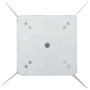 Base para sombrilla enterrada acero plateado 27,5x27,5x45 cm de , Bases para sombrillas - Ref: Foro24-4003368, Precio: 111,21...