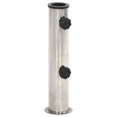 Base de sombrilla para mástil Ø38/48 mm acero inoxidable plata de , Bases para sombrillas - Ref: Foro24-4003375, Precio: 20,1...