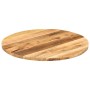 Tablero de mesa redondo madera maciza mango rugosa Ø 70x2,5 cm de , Tableros para mesas - Ref: Foro24-370010, Precio: 96,68 €...