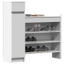 Mueble zapatero madera de ingeniería blanco 100,5x28x100 cm de , Zapateros y organizadores de calzado - Ref: Foro24-840422, P...