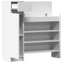 Mueble zapatero madera de ingeniería blanco 100,5x28x100 cm de , Zapateros y organizadores de calzado - Ref: Foro24-840422, P...