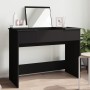 Tocador con espejo negro 100x45x76 cm de , Tocadores para dormitorios - Ref: Foro24-840696, Precio: 136,83 €, Descuento: %