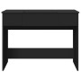 Tocador con espejo negro 100x45x76 cm de , Tocadores para dormitorios - Ref: Foro24-840696, Precio: 136,83 €, Descuento: %