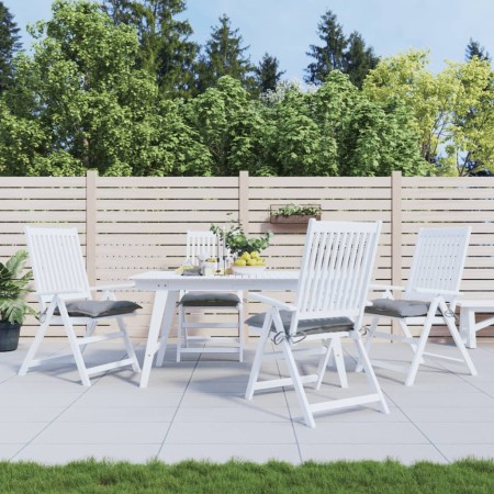 Cojines de silla de jardín 4 uds tela gris 40x40x7 cm de , Cojines para sillas y sofás - Ref: Foro24-361454, Precio: 25,53 €,...
