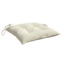 Cojines de silla de jardín 2 uds tela Oxford crema 50x50x7 cm de , Cojines para sillas y sofás - Ref: Foro24-361513, Precio: ...