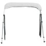 Toldo bimini 3 arcos con paredes laterales 183x(154-167)x137 cm de , Cubiertas para almacenamiento de barcas - Ref: Foro24-94...