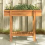 Jardinera arriate madera maciza de acacia 90x30x75 cm de , Maceteros y jardineras - Ref: Foro24-366499, Precio: 99,72 €, Desc...