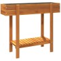 Jardinera arriate madera maciza de acacia 90x30x75 cm de , Maceteros y jardineras - Ref: Foro24-366499, Precio: 99,72 €, Desc...