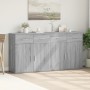 Aparadores 2 uds madera de ingeniería gris Sonoma 79x38x80 cm de , Aparadores - Ref: Foro24-3276621, Precio: 239,17 €, Descue...