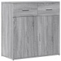 Aparadores 2 uds madera de ingeniería gris Sonoma 79x38x80 cm de , Aparadores - Ref: Foro24-3276621, Precio: 239,17 €, Descue...