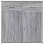 Aparadores 2 uds madera de ingeniería gris Sonoma 79x38x80 cm de , Aparadores - Ref: Foro24-3276621, Precio: 239,17 €, Descue...