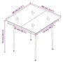 Set comedor de jardín 5 pzas con cojines ratán sintético beige de , Conjuntos de jardín - Ref: Foro24-3263000, Precio: 498,85...