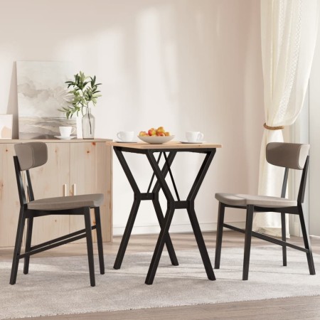 Patas de mesa de comedor estructura Y acero 60x40x73 cm de , Patas para mesas - Ref: Foro24-357930, Precio: 65,80 €, Descuent...