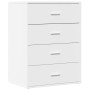 Aparadores 2 uds madera de ingeniería blanco 60x39x80 cm de , Aparadores - Ref: Foro24-3276623, Precio: 207,97 €, Descuento: %