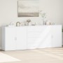 Aparadores 3 uds madera contrachapada blanco de , Aparadores - Ref: Foro24-3276609, Precio: 273,54 €, Descuento: %