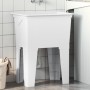Fregadero de lavadero de resina blanco 59x41x75 cm de , Fregaderos - Ref: Foro24-4002799, Precio: 116,35 €, Descuento: %