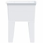 Fregadero de lavadero de resina blanco 59x41x75 cm de , Fregaderos - Ref: Foro24-4002799, Precio: 116,35 €, Descuento: %
