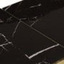 Mesa consola acero inoxidable dorado y vidrio templado de , Mesas auxiliares - Ref: Foro24-349996, Precio: 194,37 €, Descuent...