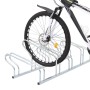 Soporte para 5 bicicletas suelo independiente acero galvanizado de , Bases y soportes para almacenar bicicletas - Ref: Foro24...