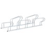 Soporte para 5 bicicletas suelo independiente acero galvanizado de , Bases y soportes para almacenar bicicletas - Ref: Foro24...
